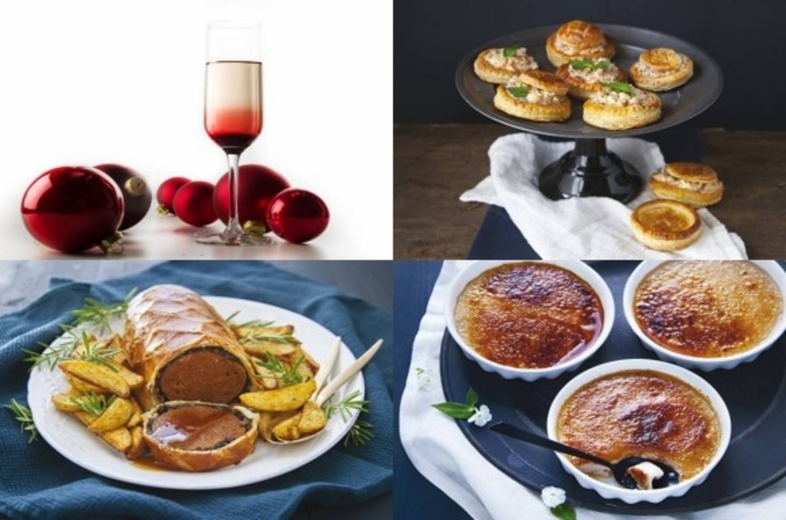 Festliches Menü vegan