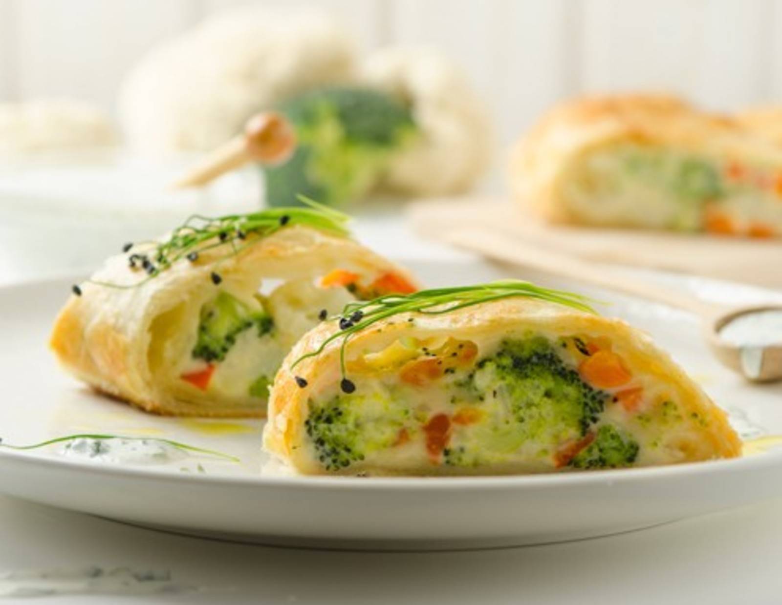 Vegetarische Strudel