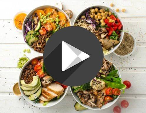 4 gesunde Buddha Bowls