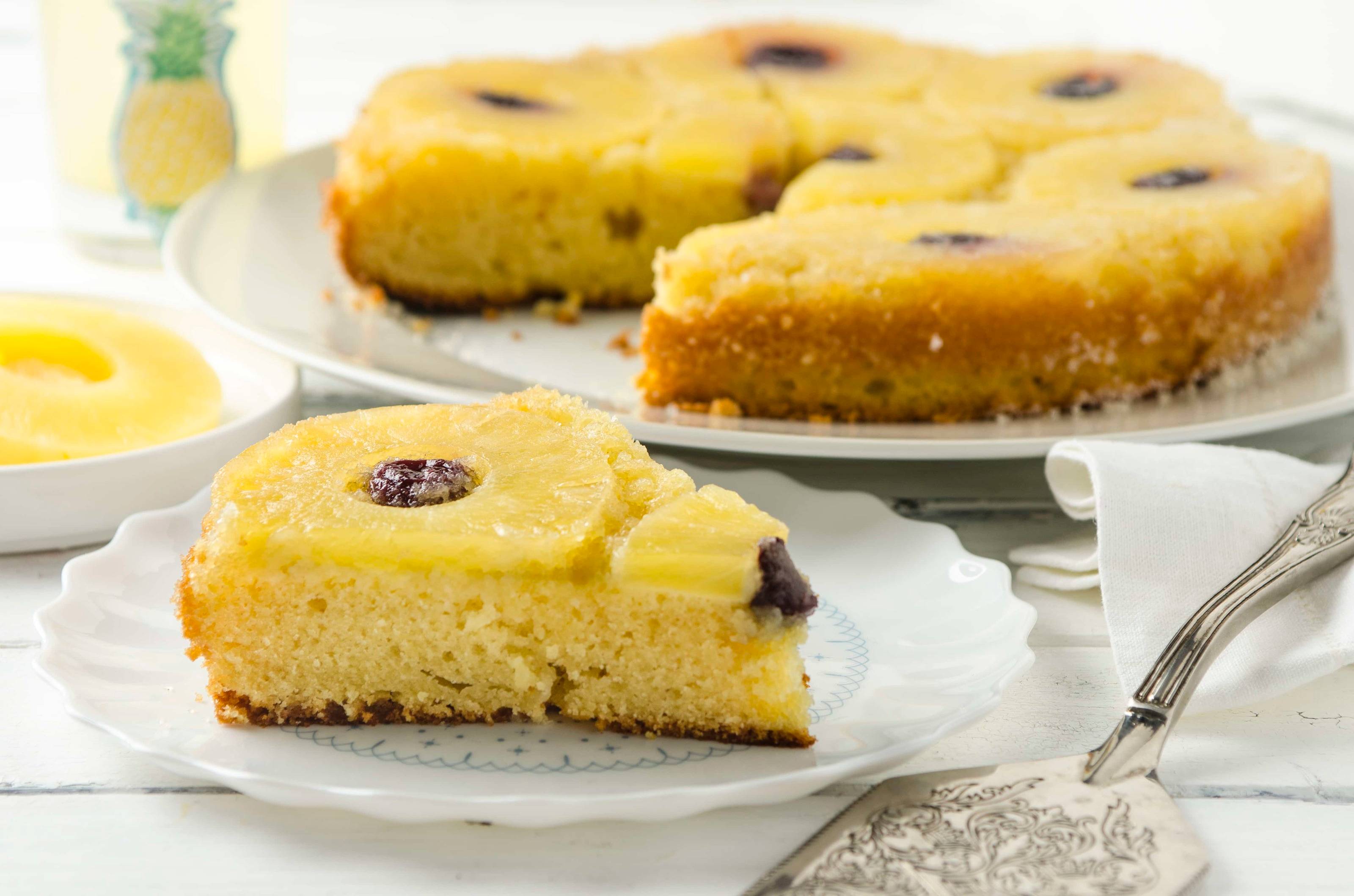 Klassischer Ananas-Upside Down Cake Rezept