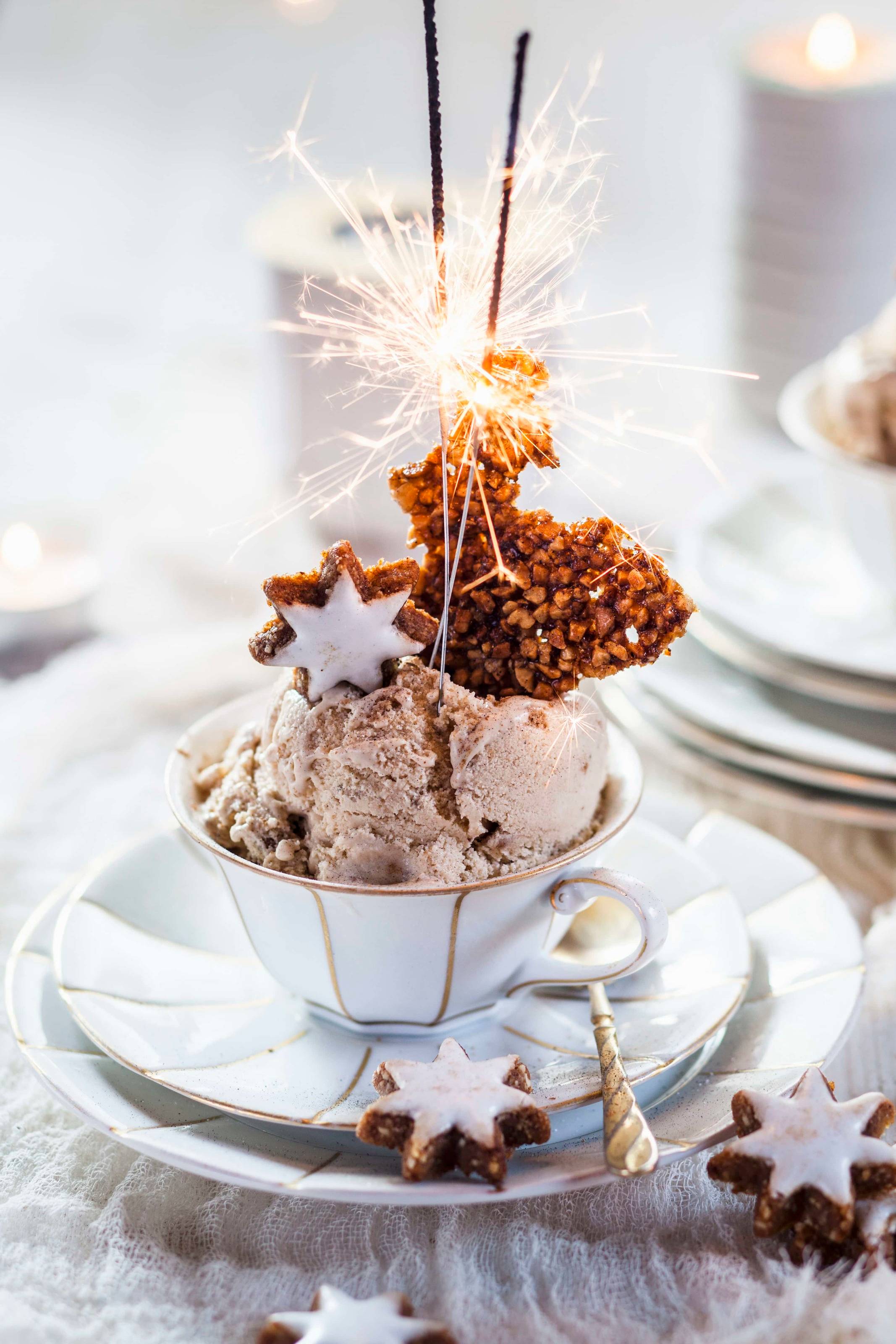 Weihnachtsessen Nachspeisen