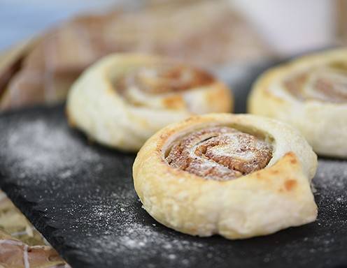 Plunder-Nussschnecken Rezept