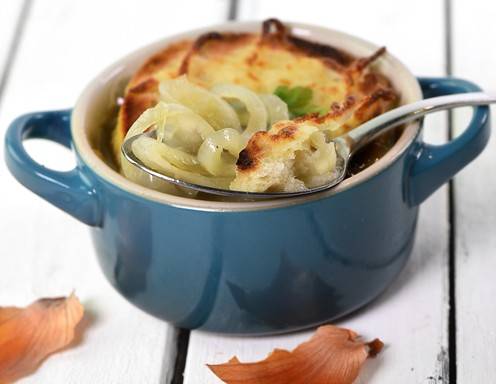 Einfache Zwiebelsuppe Rezept