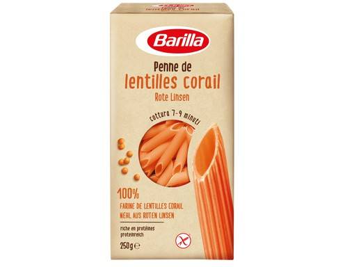 Barilla Pasta aus Hülsenfrüchten