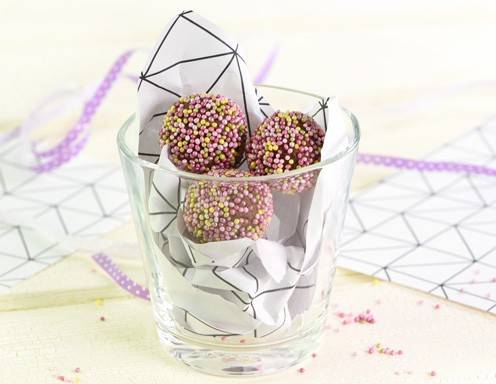 Beschwipste Schokobällchen Rezept