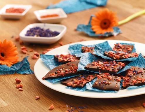 Feurige Erdbeer-Pfeffer-Schokolade Rezept