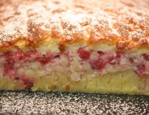 Schritt für Schritt zum Ribiselauflauf