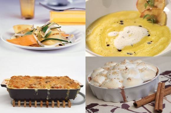 Weihnachtsmenü für Vegetarier