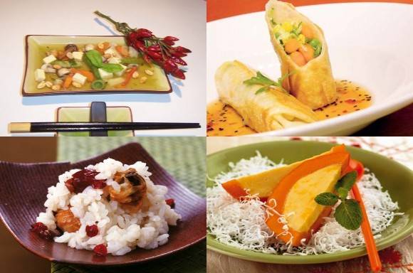 Herbstliches Asia-Menü