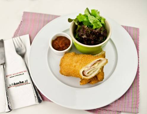 Palatschinken-Cordon-Bleu Rezept