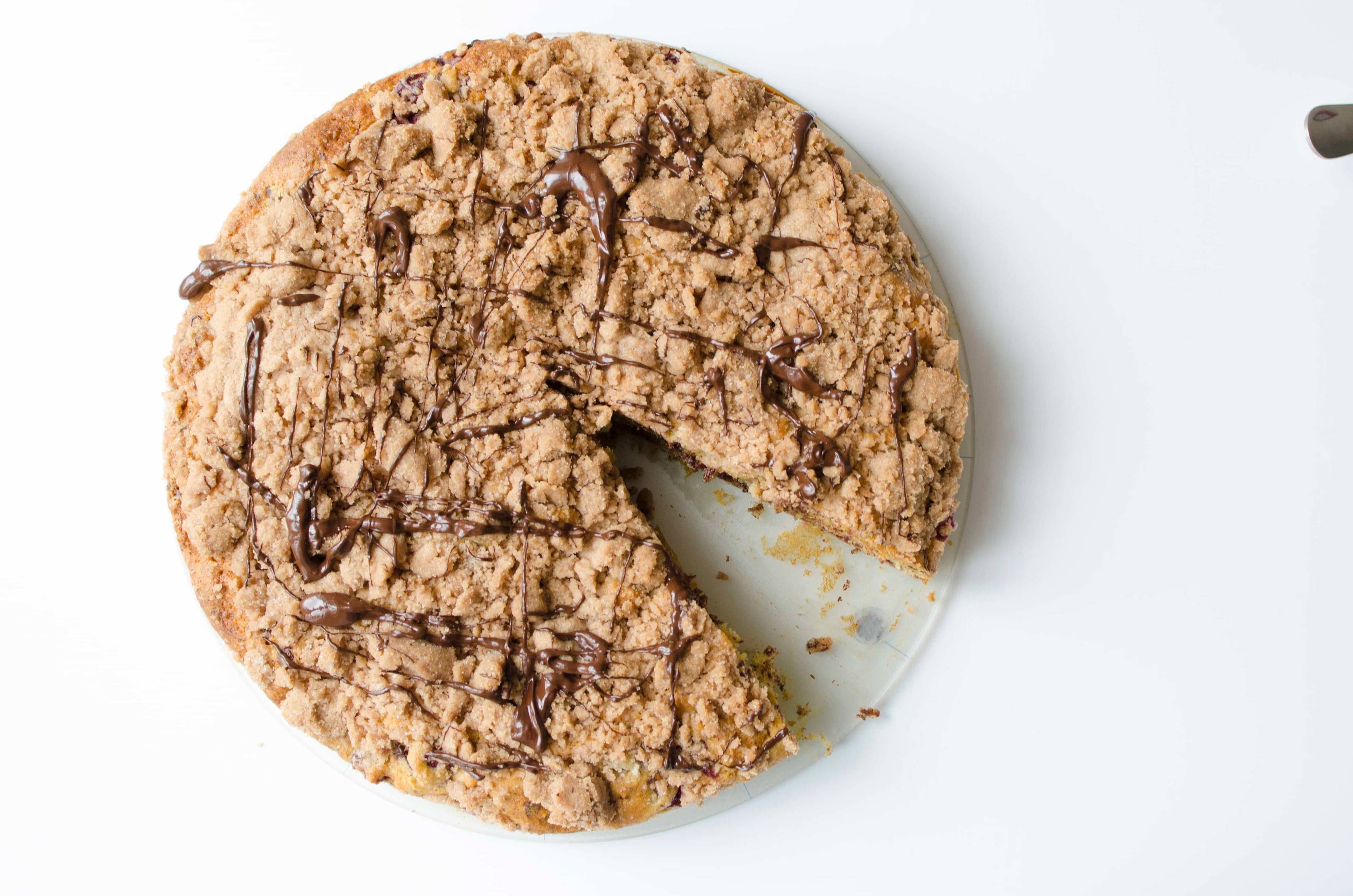 Kirschkuchen mit Schokolade Rezept