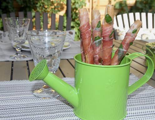 Grissini mit Kräutern und Prosciutto Rezept