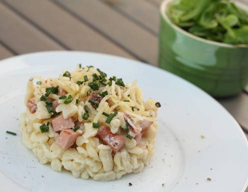 Schinkenrahmspätzle Rezept