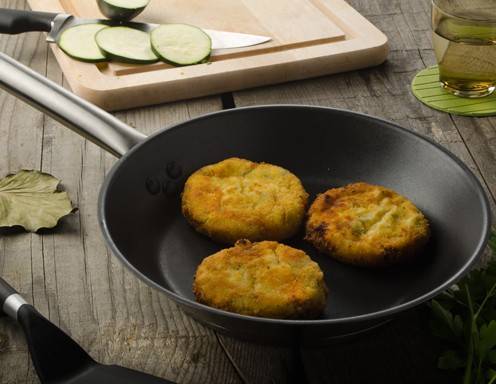 Erdäpfel-Zucchini-Laibchen Rezept