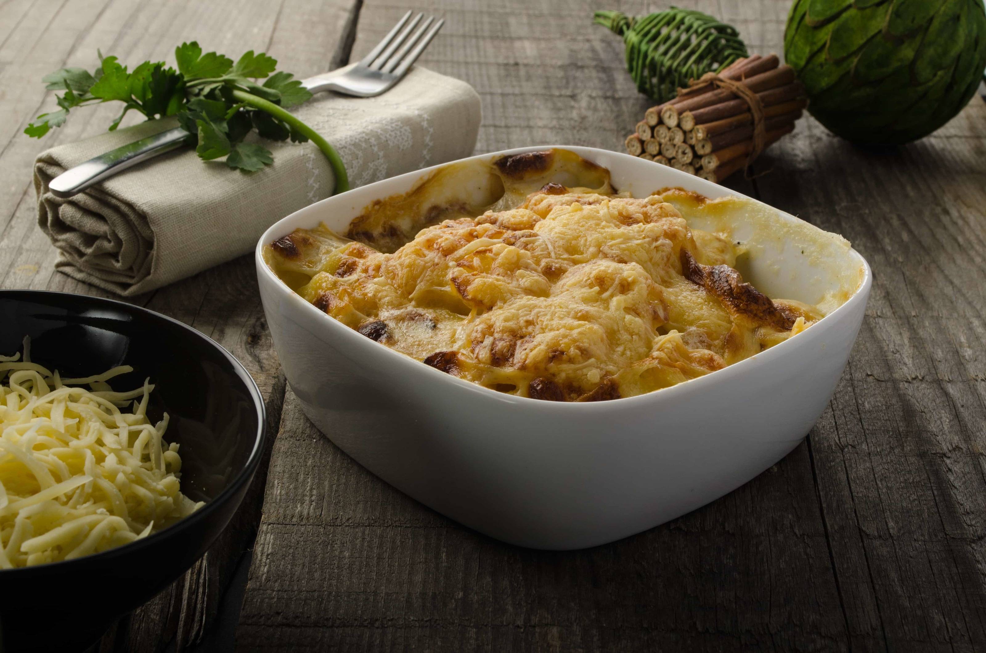 Erdäpfelgratin Rezept