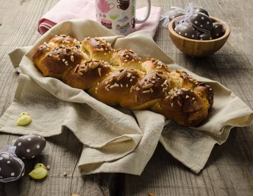 Osterzopf Rezept