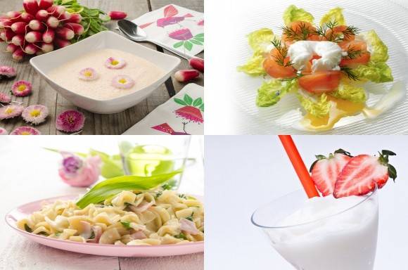 Superschnelles Frühlingsmenü