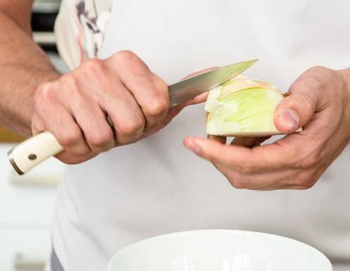 Richtig Zwiebel schneiden