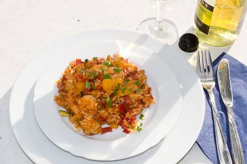 Portugiesischer Meeresfrüchtetopf
