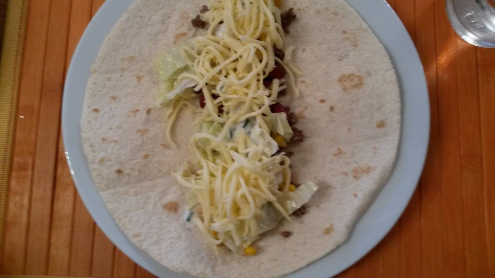 Wraps mit Faschiertem