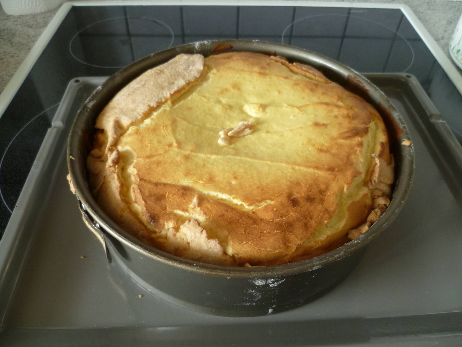 Warme Topfentorte