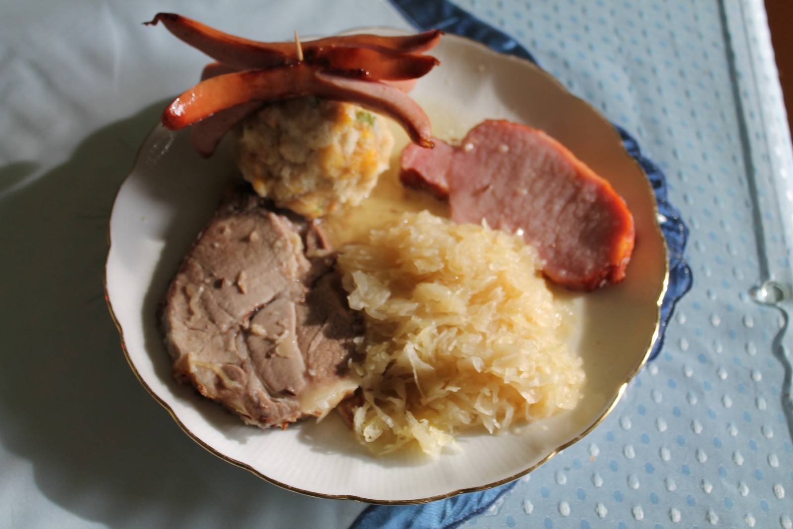 Bauernschmaus aus dem Dampfgarer