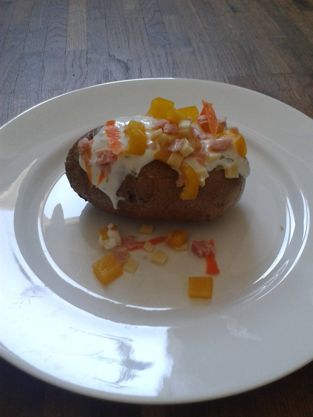 Ofenkartoffel mit Paprika