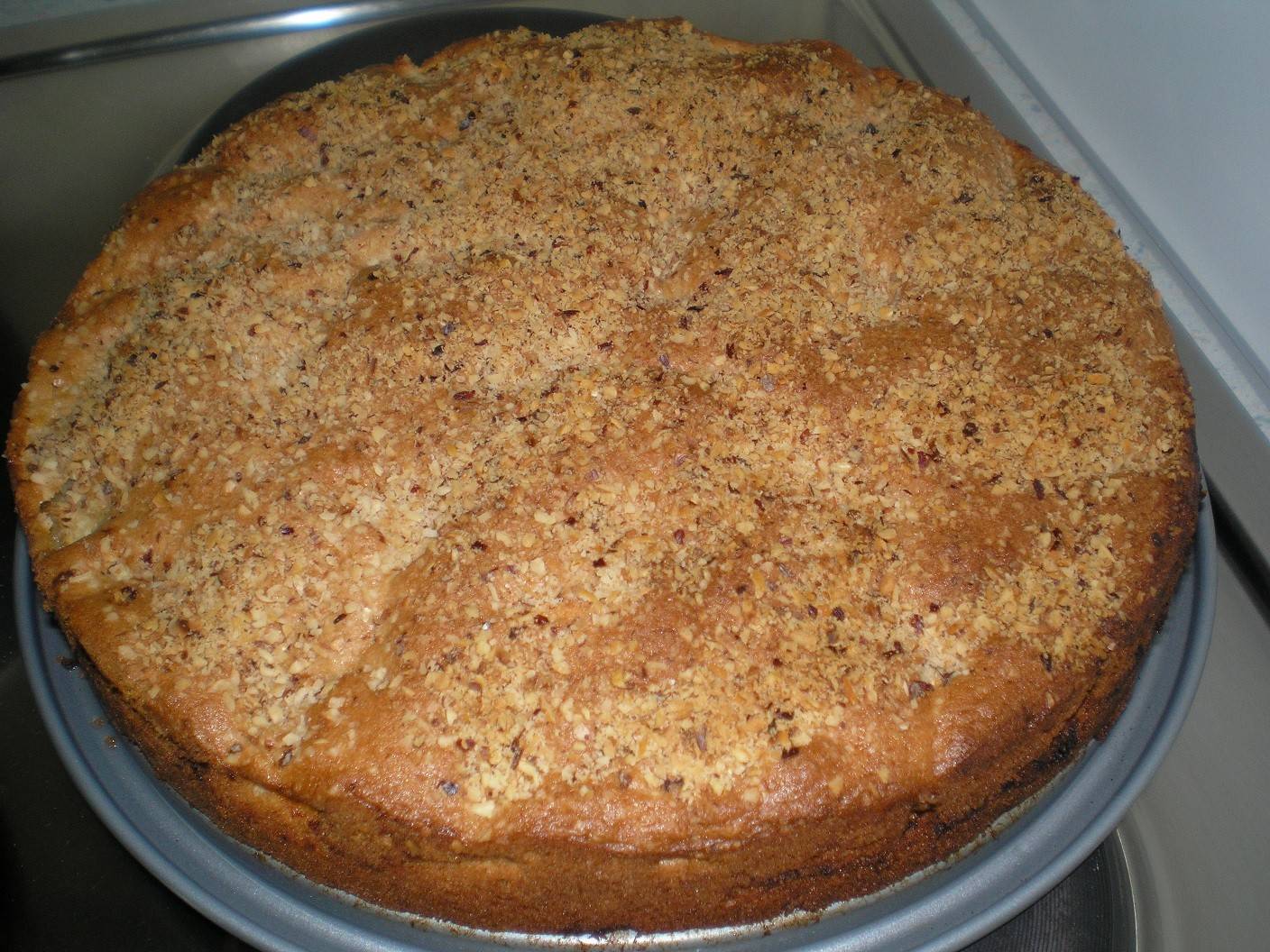 Gedeckter Apfelkuchen nach Oma