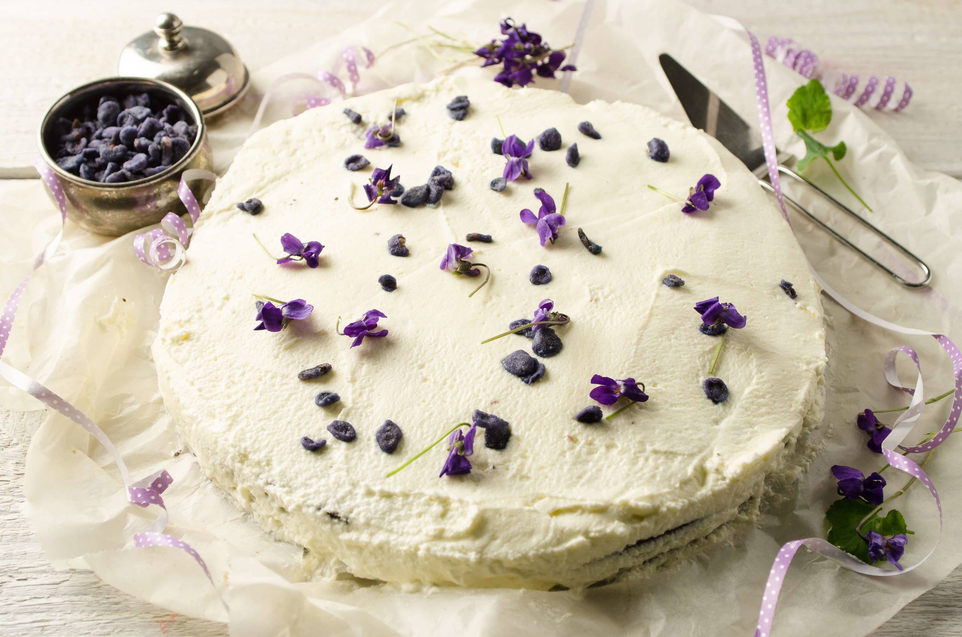 Veilchen-Torte 