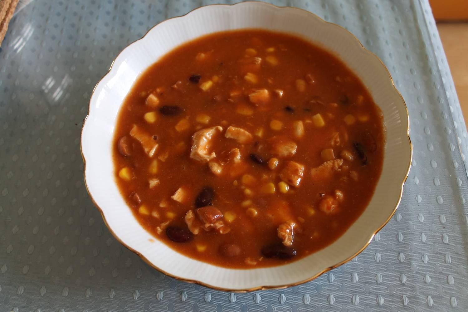 Chili con Carne mit Hühnerfleisch