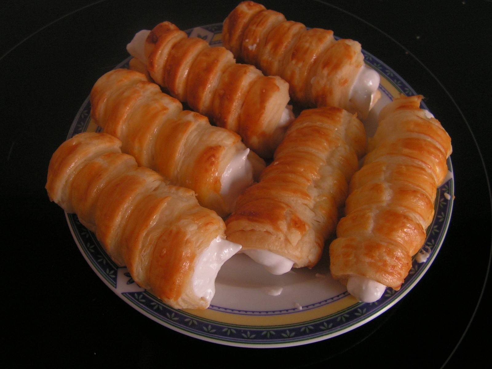 Röllchen mit Schlag