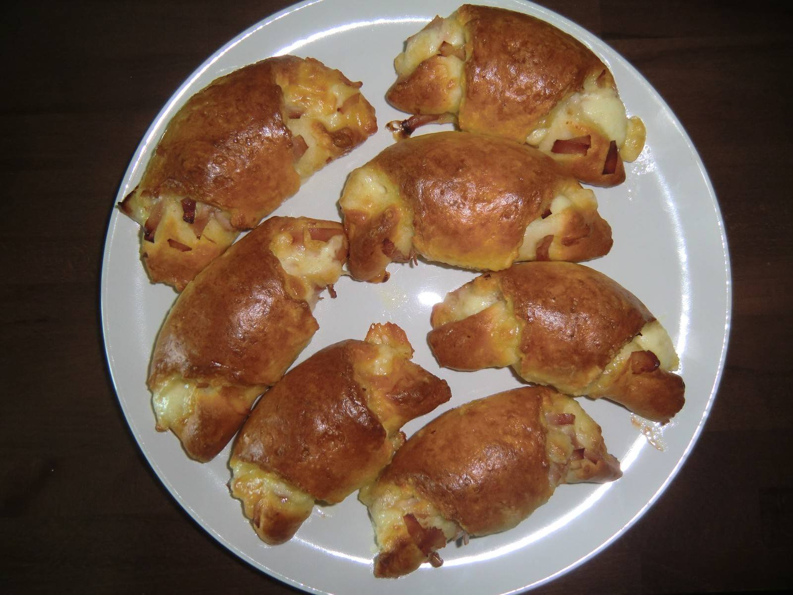 Schinken-Käse-Kipferl