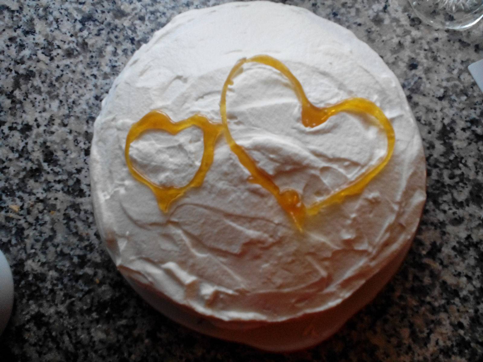 Schlagobers-Karamelltorte