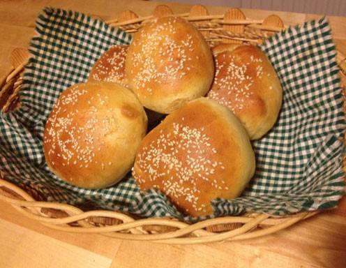 Burgerbrötchen Rezept