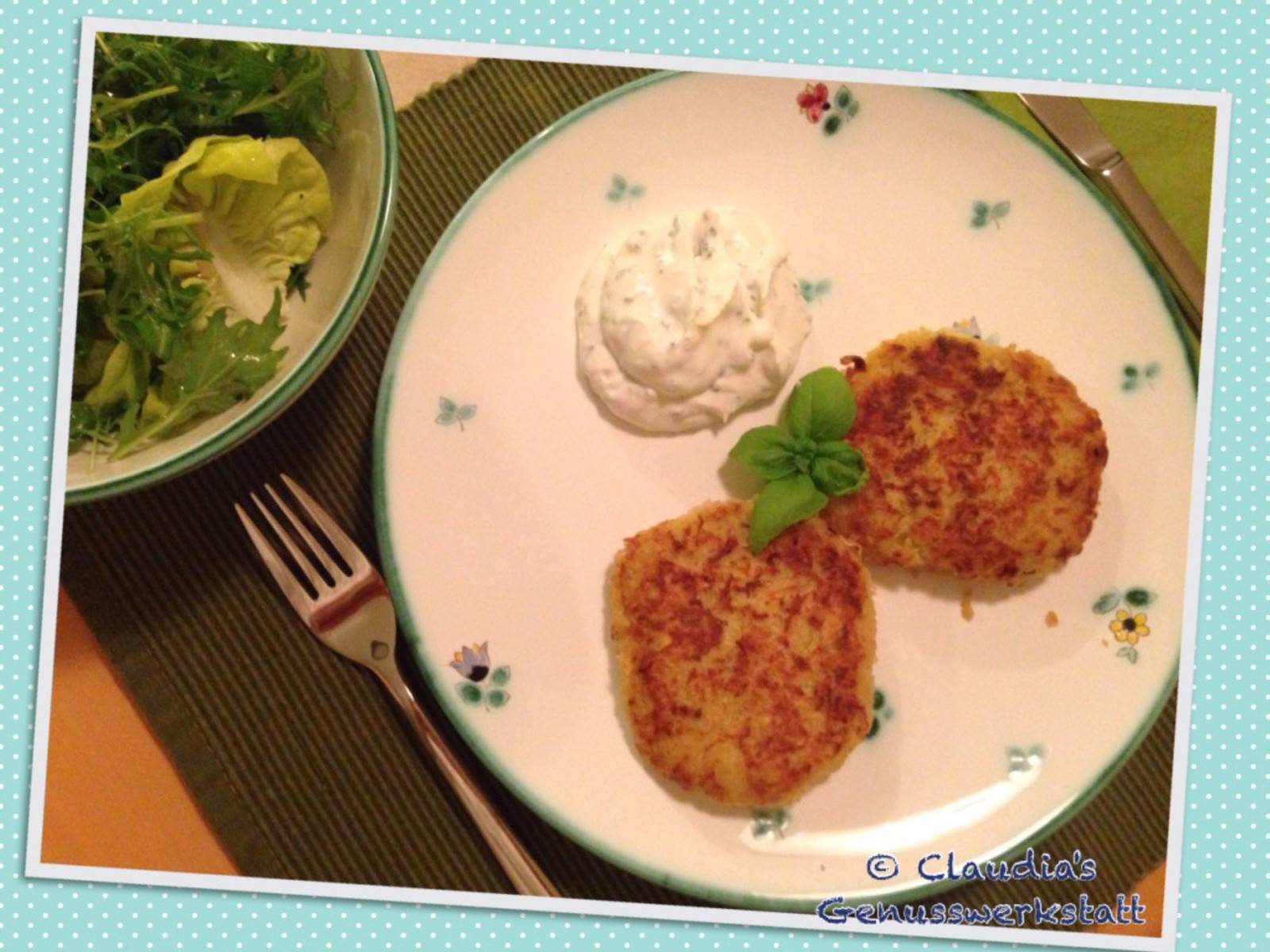 Erdäpfel-Pastinaken-Puffer