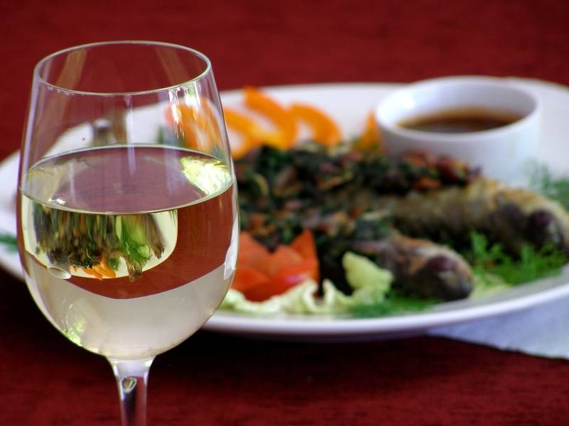 Kochen mit Wein 
