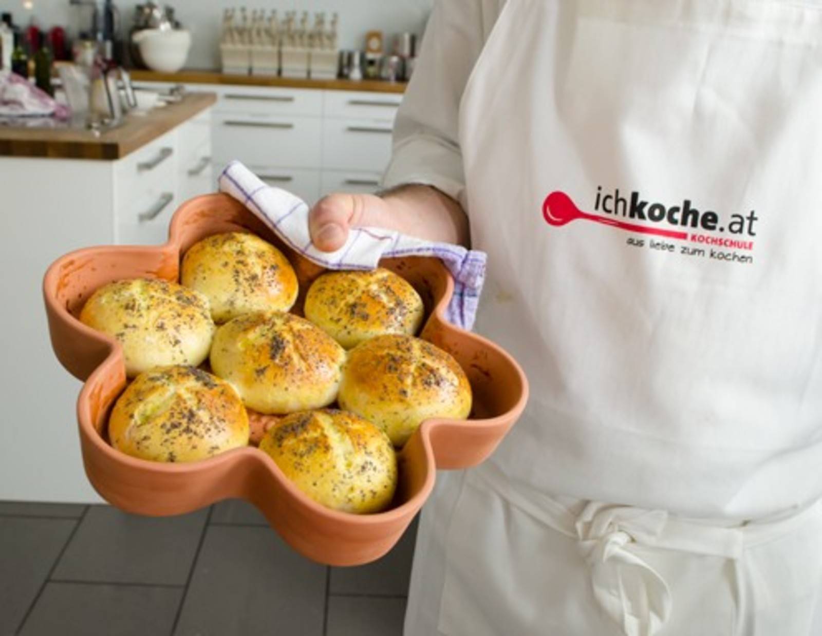Blumen-Brotform