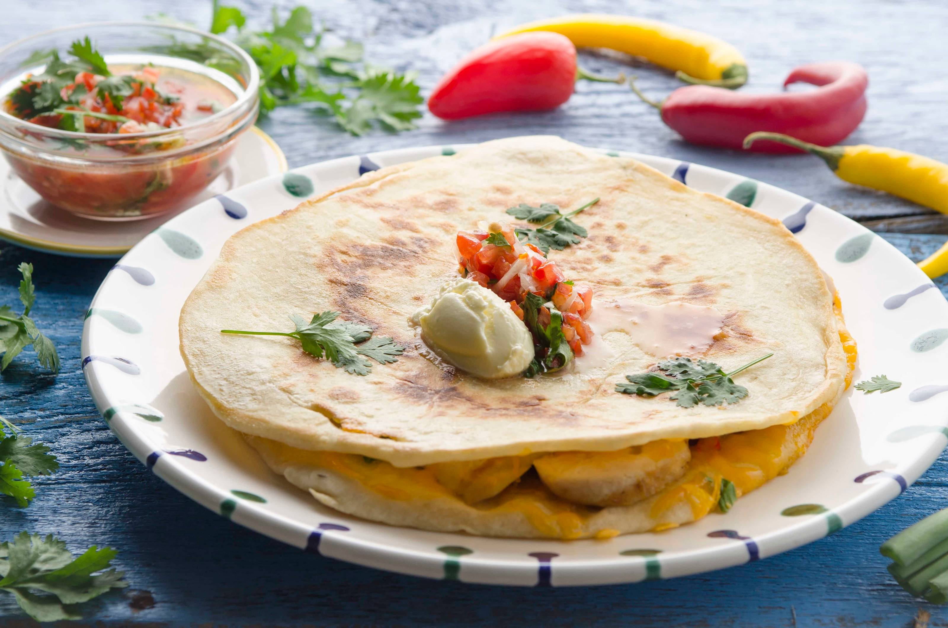 Scharfe Quesadillas Rezept