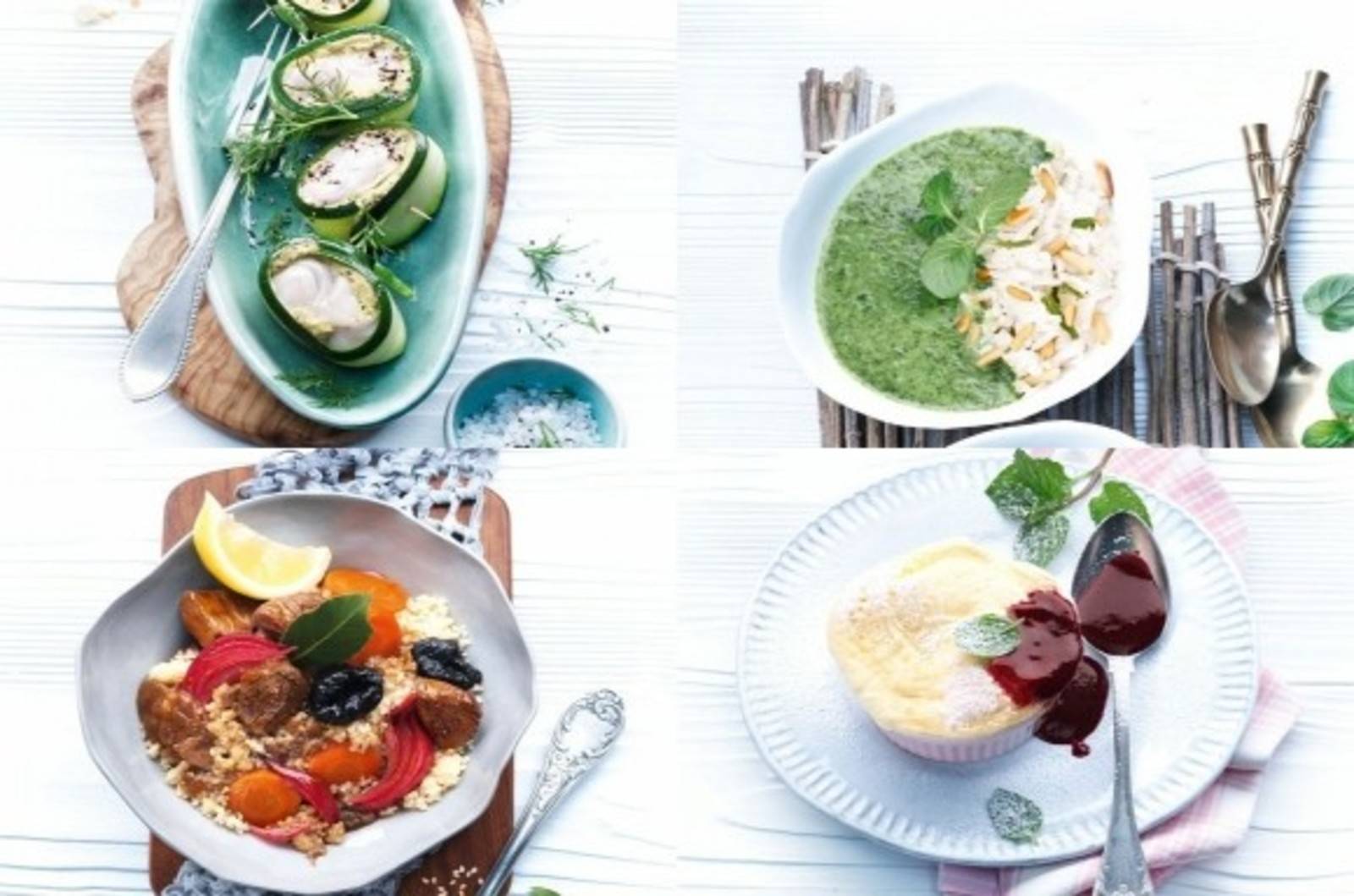 Weihnachtsmenü mit würzigem Lamm aus dem Dampfgarer
