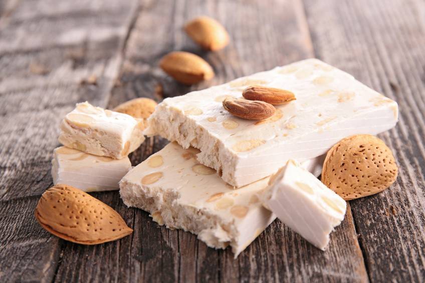 Weißer Nougat